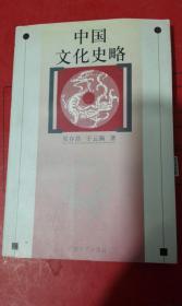 中国文化史略 库存新书