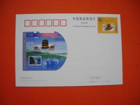 纪念邮资明信片 JP88 中国-瑞士邮票展览
