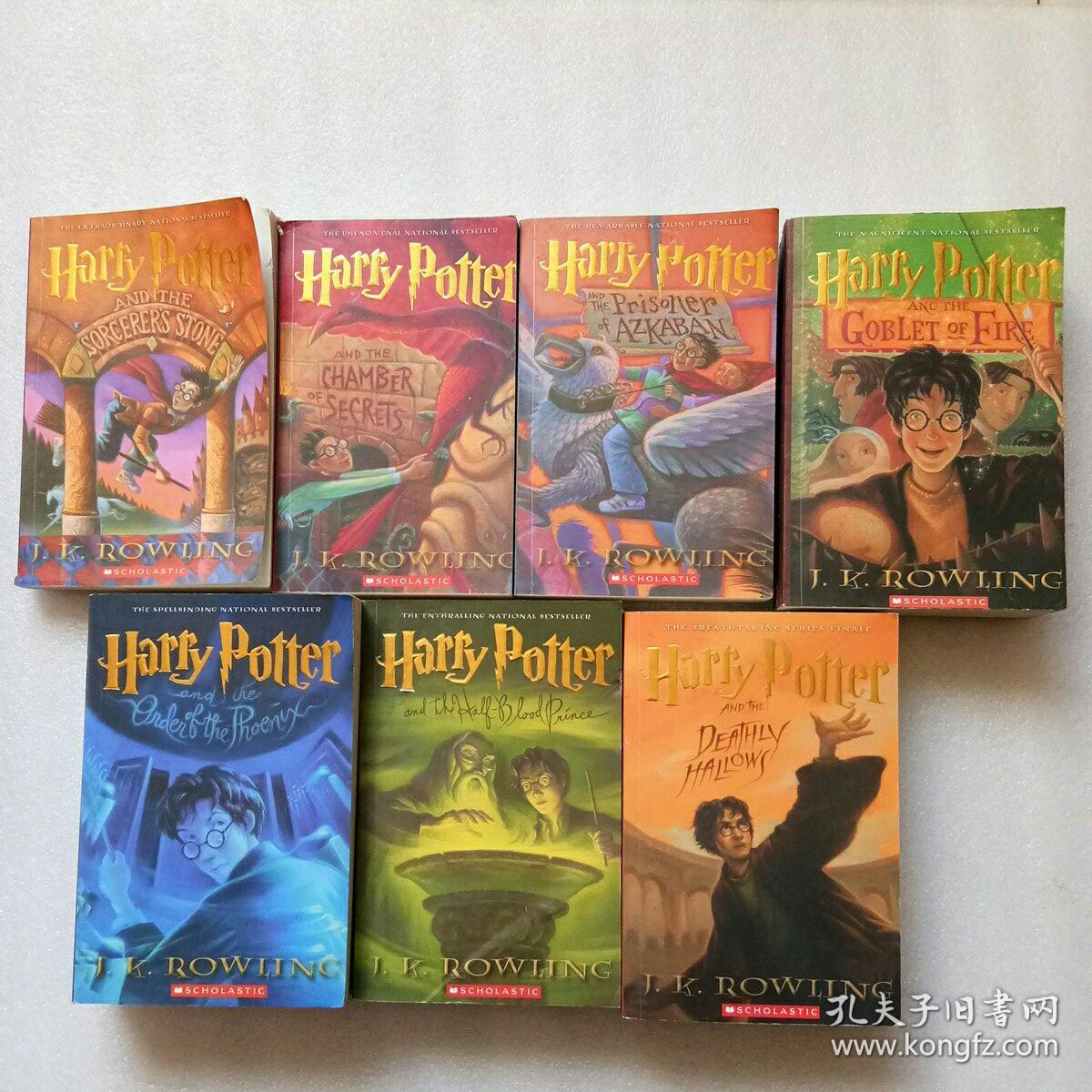 harry potter and the goblet of fire【哈利波特 英文版 全7册】