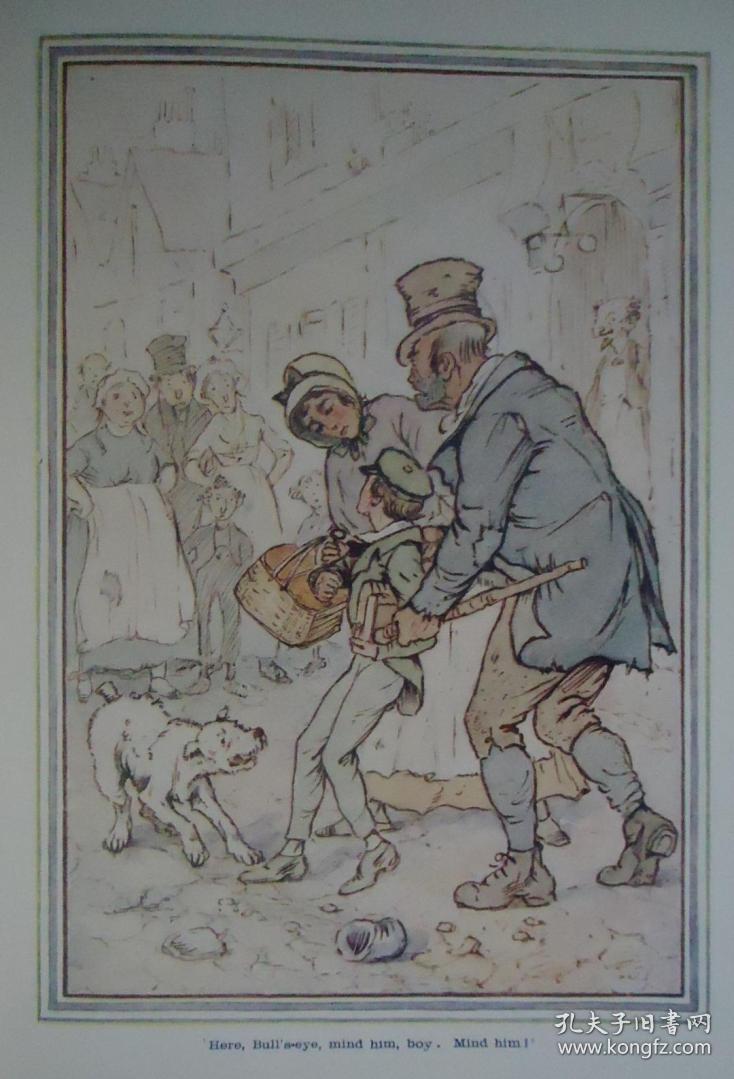 1890年charles dickens: oliver twist 狄更斯名著《雾都孤儿》儿童版