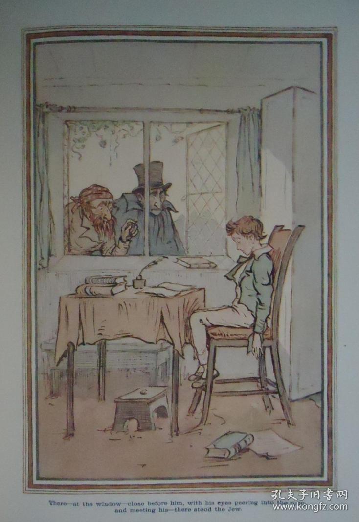 1890年charles dickens: oliver twist 狄更斯名著《雾都孤儿》儿童版