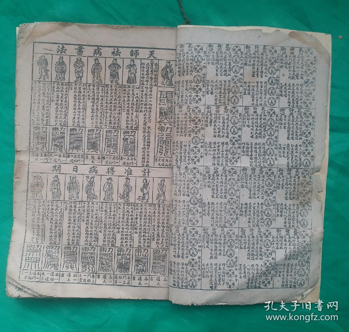 喜神贵神福神方位图/阴阳不将日/禄马定生死/小儿扎根图/救人良方/招