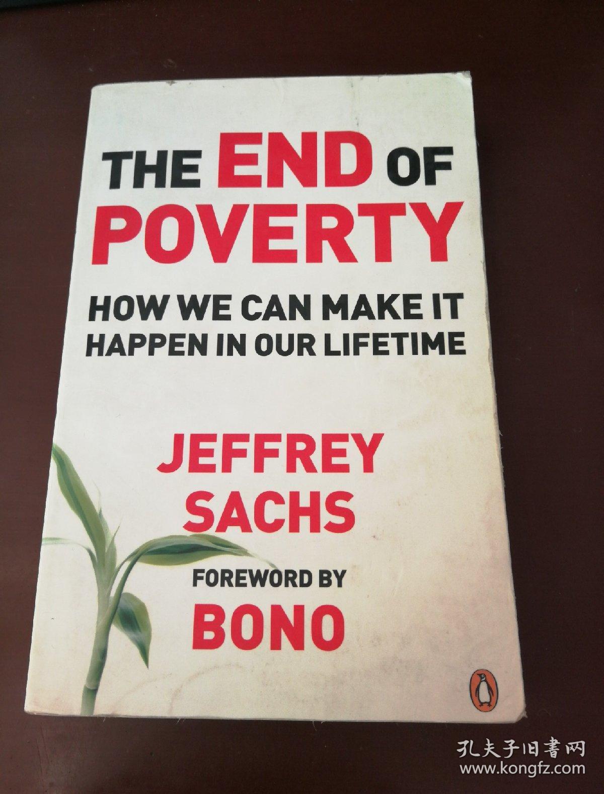end of poverty: how we can make it happen in our lifetime