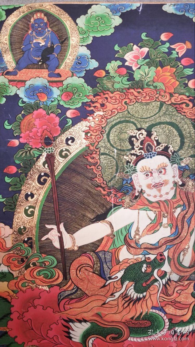 藏传佛教唐卡画像