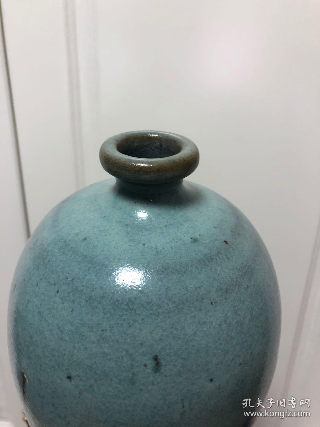 金代天蓝釉钧窑梅瓶