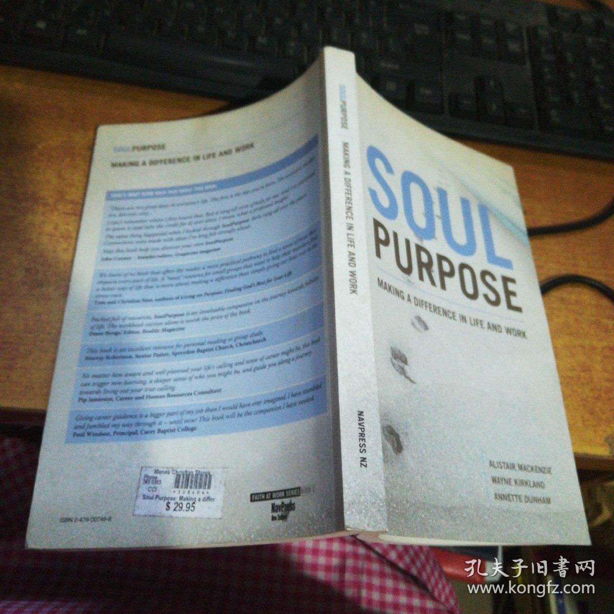 灵魂的目的 英文版soul purpose