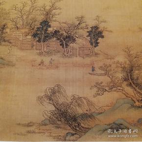 中国古代名画系列之一.(装饰画编号50).