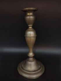 西洋 欧洲古董 铜烛台