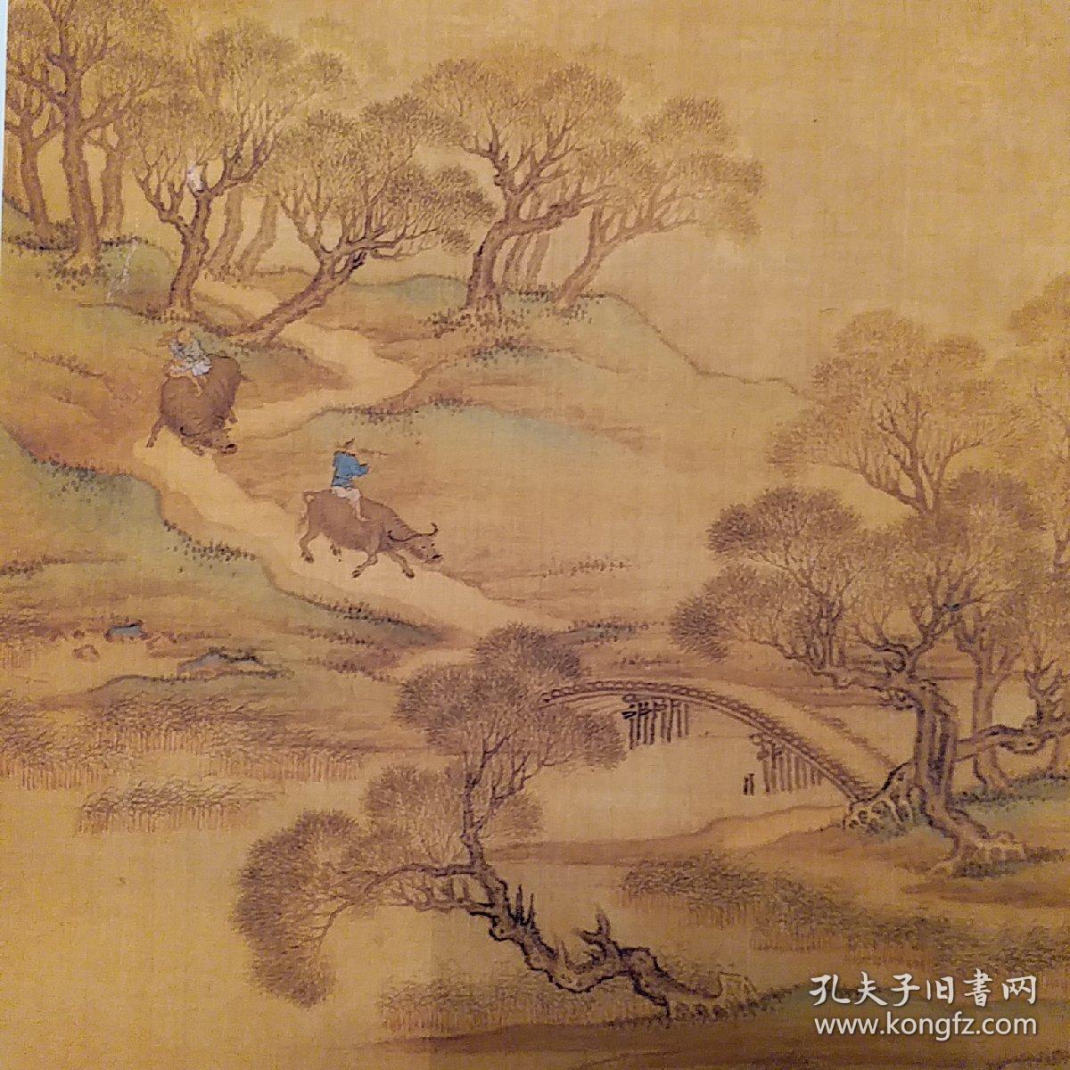 中国古代名画系列(装饰画编号44)此画也有可能是嘉庆(清仁宗)年间