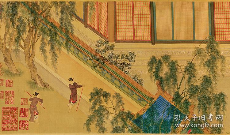 明 仇英 汉宫春晓图卷(全卷 30.