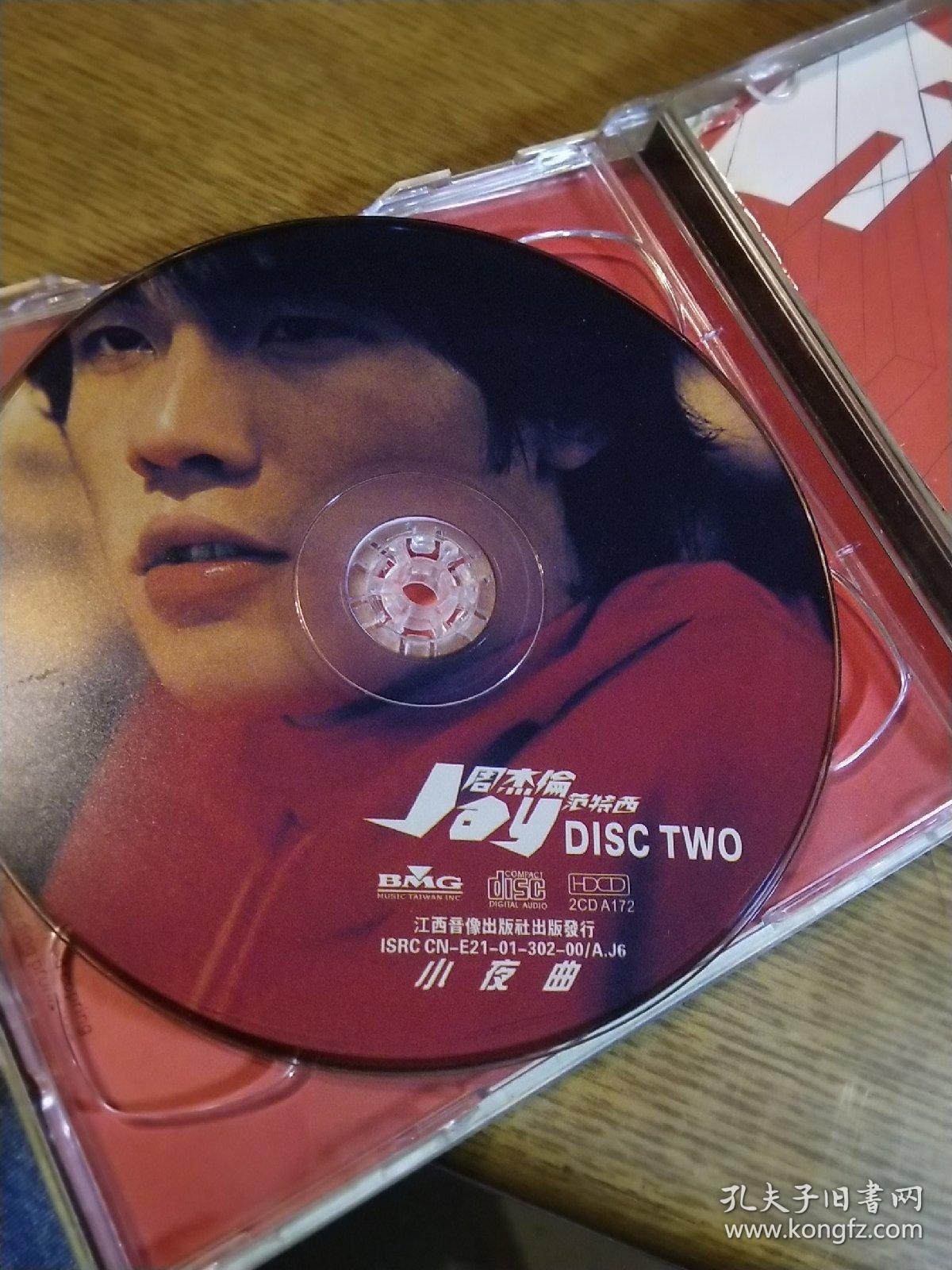 小夜曲.2碟装cd碟片.有歌词.试听过,正常播放.