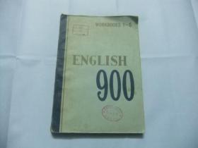英语900句 练习本 第1-6分册(合订本)