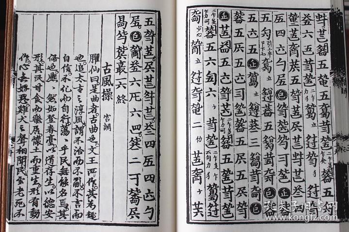 神奇秘谱琴书琴曲谱集一函三册中国书店太古神品霞外神品