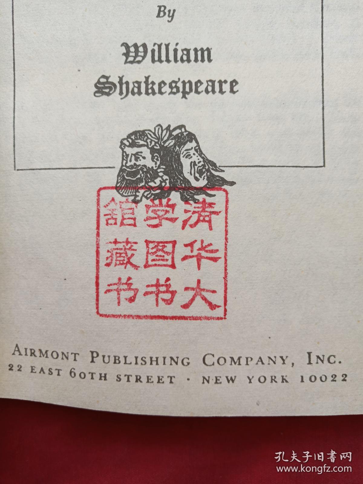 全英文版 (有清华大学图书馆藏书印章,内部交流全英文书籍,威廉