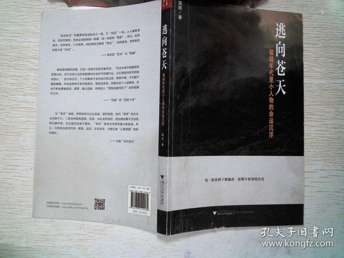 逃向苍天:极端年代里小人物的命运沉浮