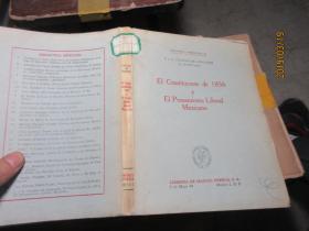 EL CONSTITUYENTE DE 1856 Y EL PENSAMIENTO LIBERAL MEXICANO 毛边 2471