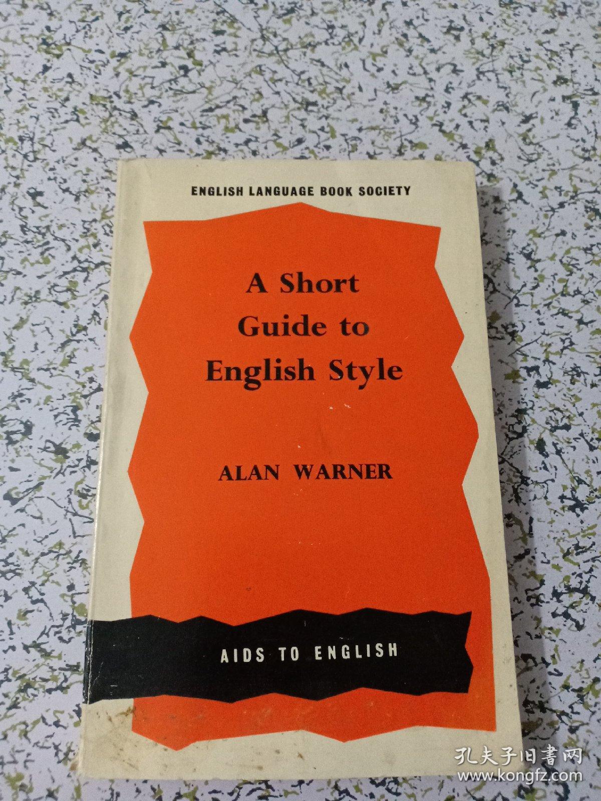 Edwardwarner,Edwardwarner a short guide to english style alan warner