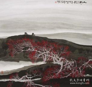 著名画家杜应强画作--野之歌