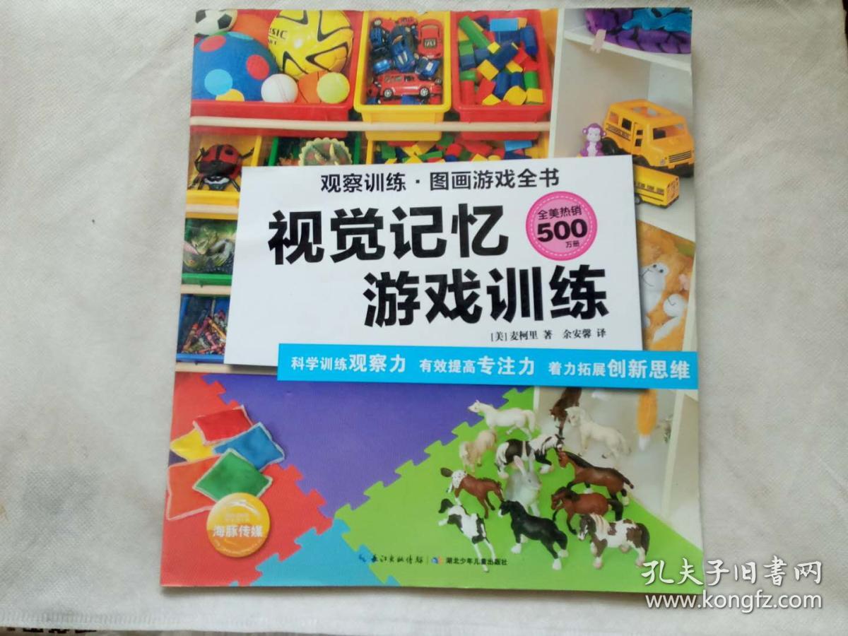 观察训练 图画游戏全书:视觉记忆游戏训练