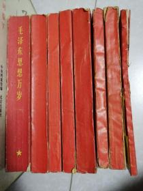 《毛泽东思想胜利万岁》全八册