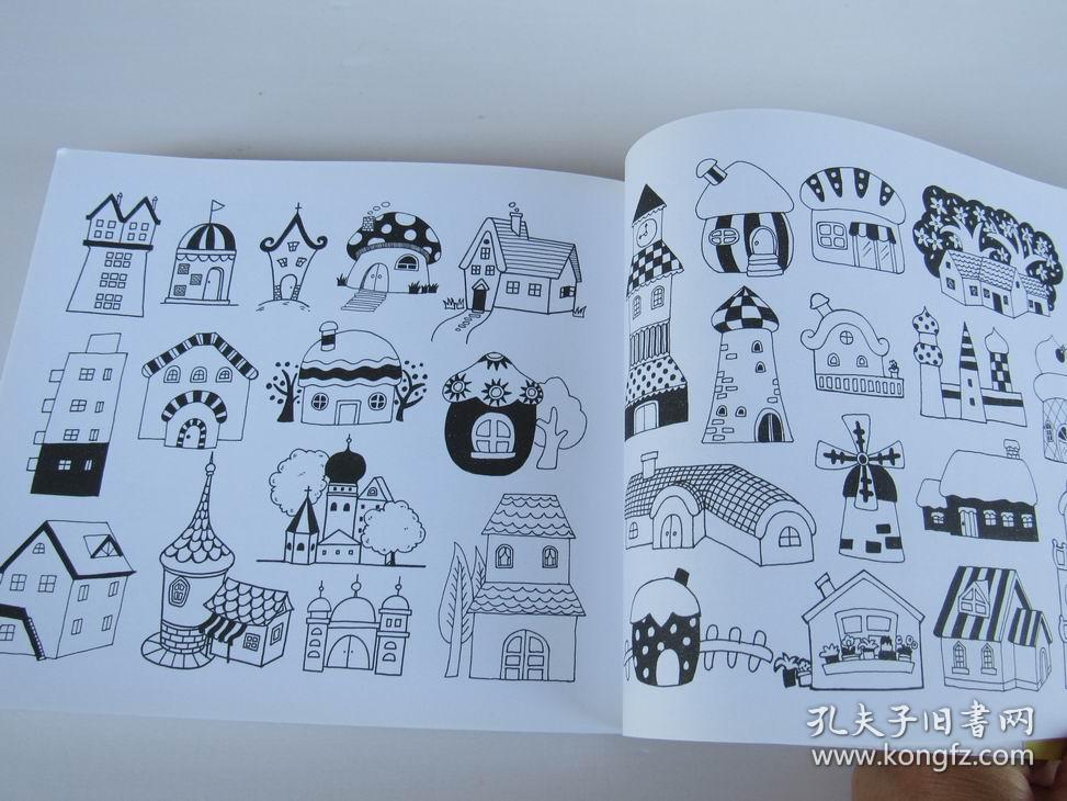 时尚手绘素材库:简笔画10000例 儿童 少儿 幼儿 绘画入门 绘画参考