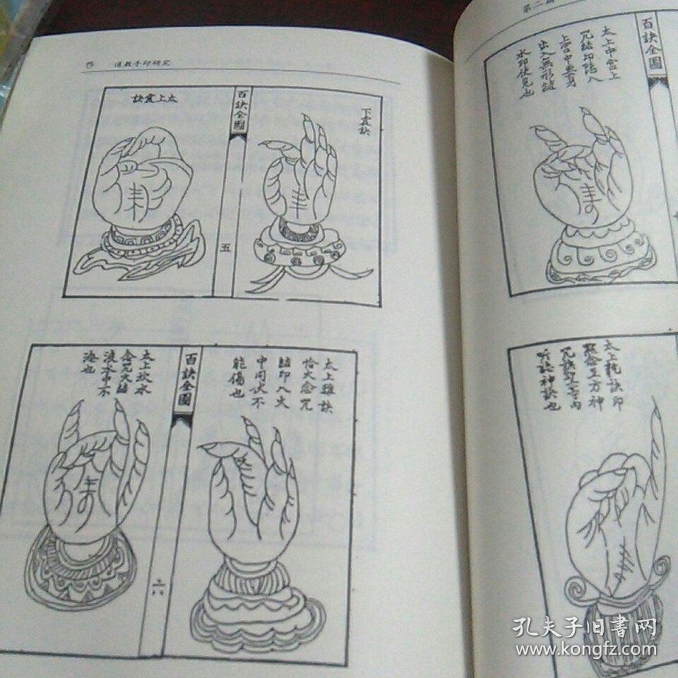 道教手印研究〈私藏书,近九品)