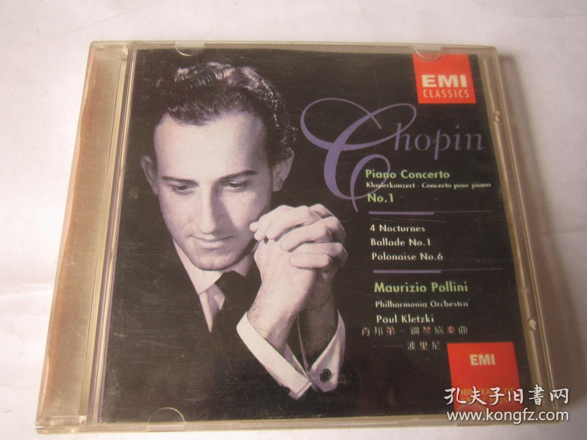 CD 光盘 唱片 EMI 肖邦第一钢琴协奏曲