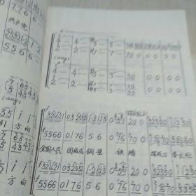 手写简谱模板_收据模板手写(3)