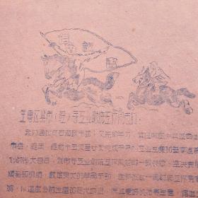 倡仪书    1959年 九江市手工业全体财务系统人员开展红旗竞赛大会部