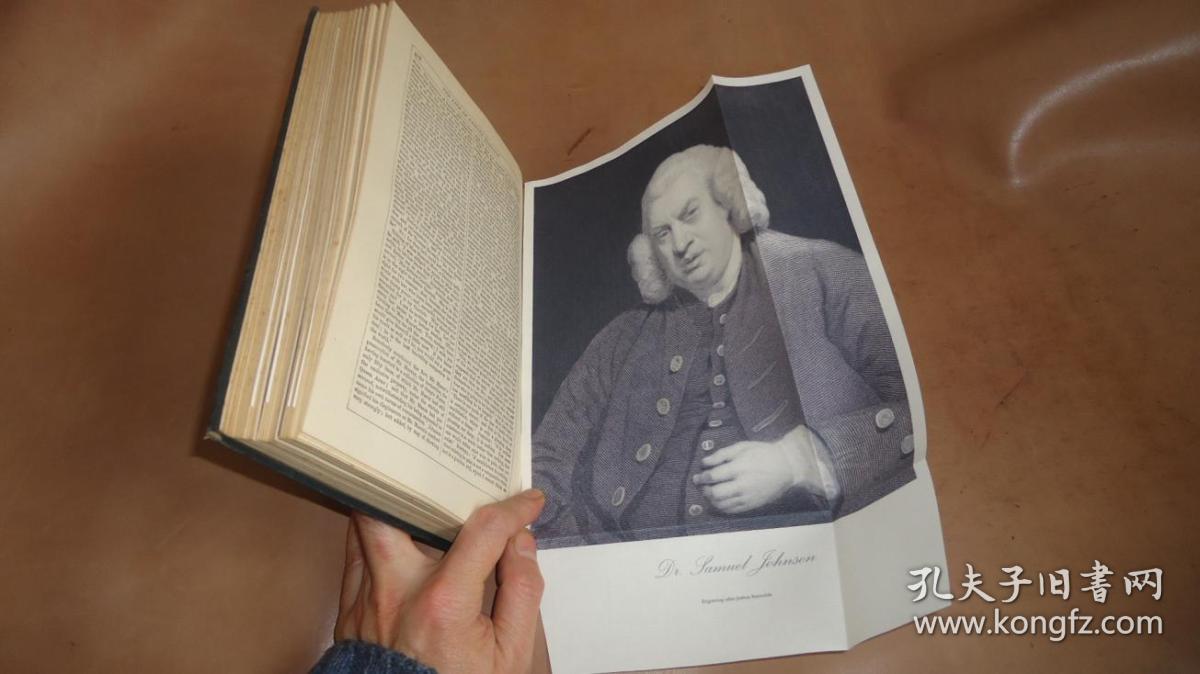samueljohnson简介,samueljohnson 1887年jamesboswellthelifeofsamueljohnson约翰逊传布面大开精装配补