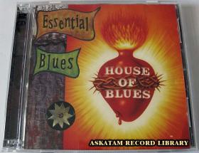 【稀少贵重·入手困难】ESSENTIAL BLUES 2CD HOUSE OF BLUES 出品 美版行货近全新 大师云集，超赞音质