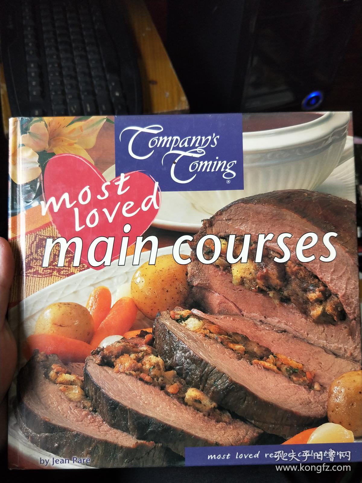 英文原版食谱彩页:most loved main courses