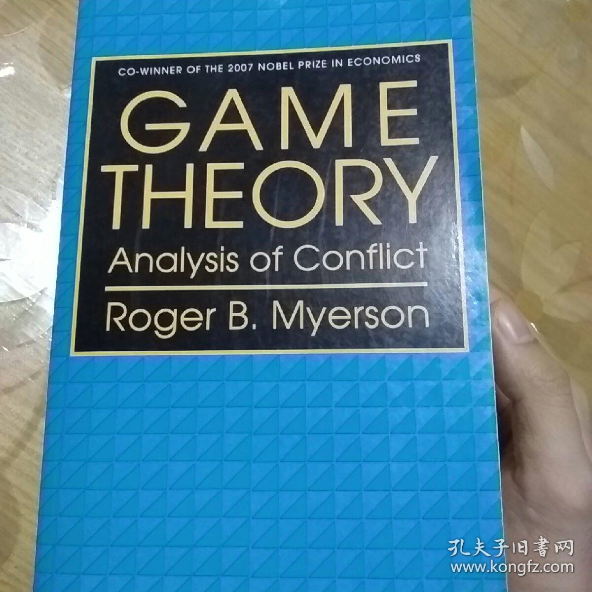 game theory,money market game theory analysis of conflict roger b. myerson