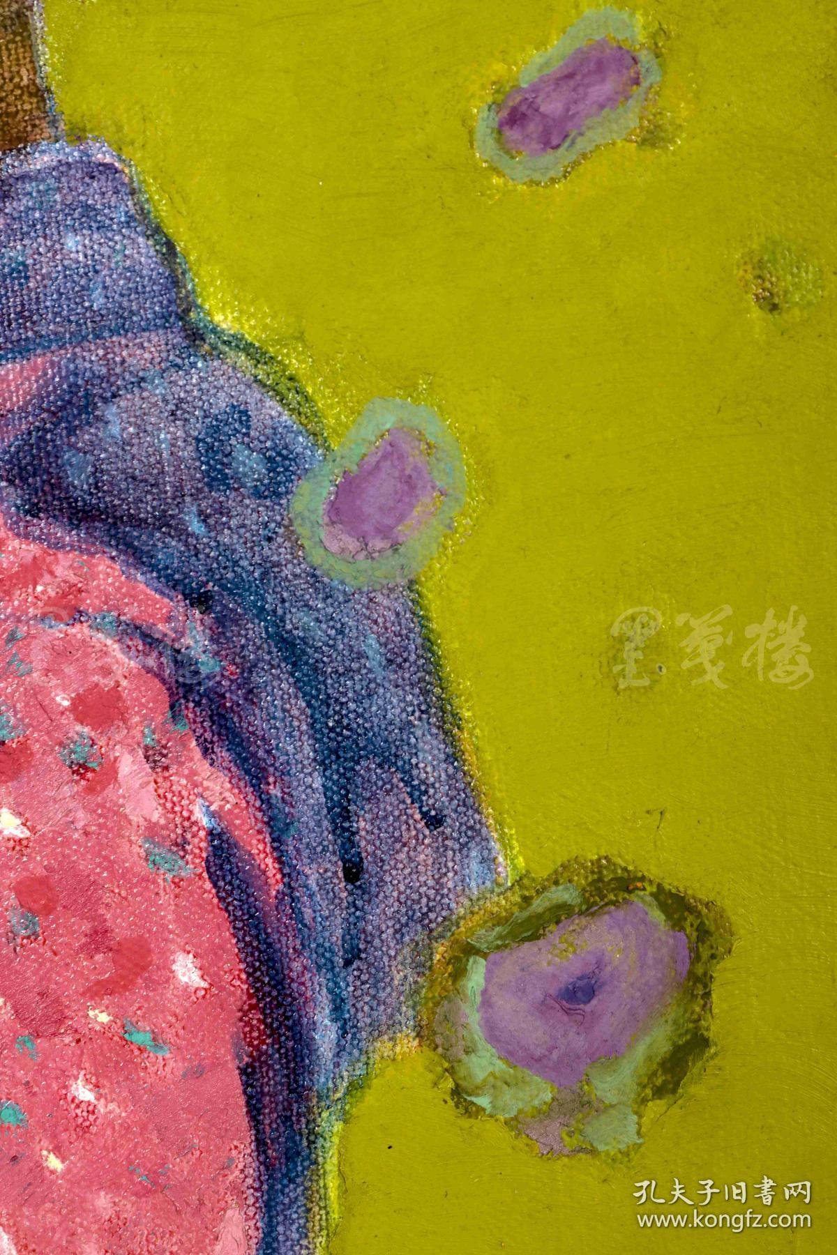 著名艺术家,油画家 孙光华 2014年布面油画作品《英雄美人系列》一幅(