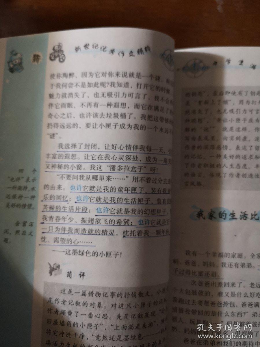 中学生满分作文大全
