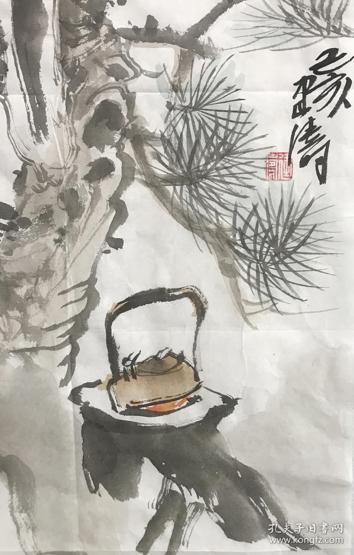 佛自人来,禅在妙悟.他的画笔之下充满着智慧与机趣的禅意.