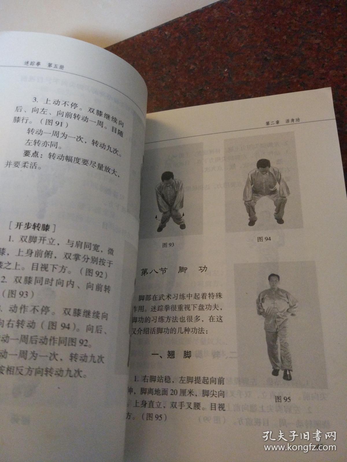 迷踪拳 第五册 李玉川 编著 人民体育出版社 2003年