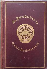 19世纪古董书《哥特式建筑的研究介绍》