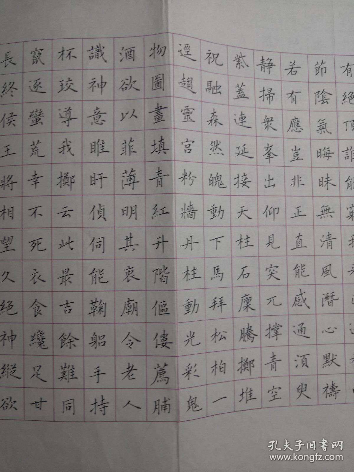 河南西华人(浙江杭州)- 书法名家 蔚陆军 钢笔书法(硬笔书法)书法 1件