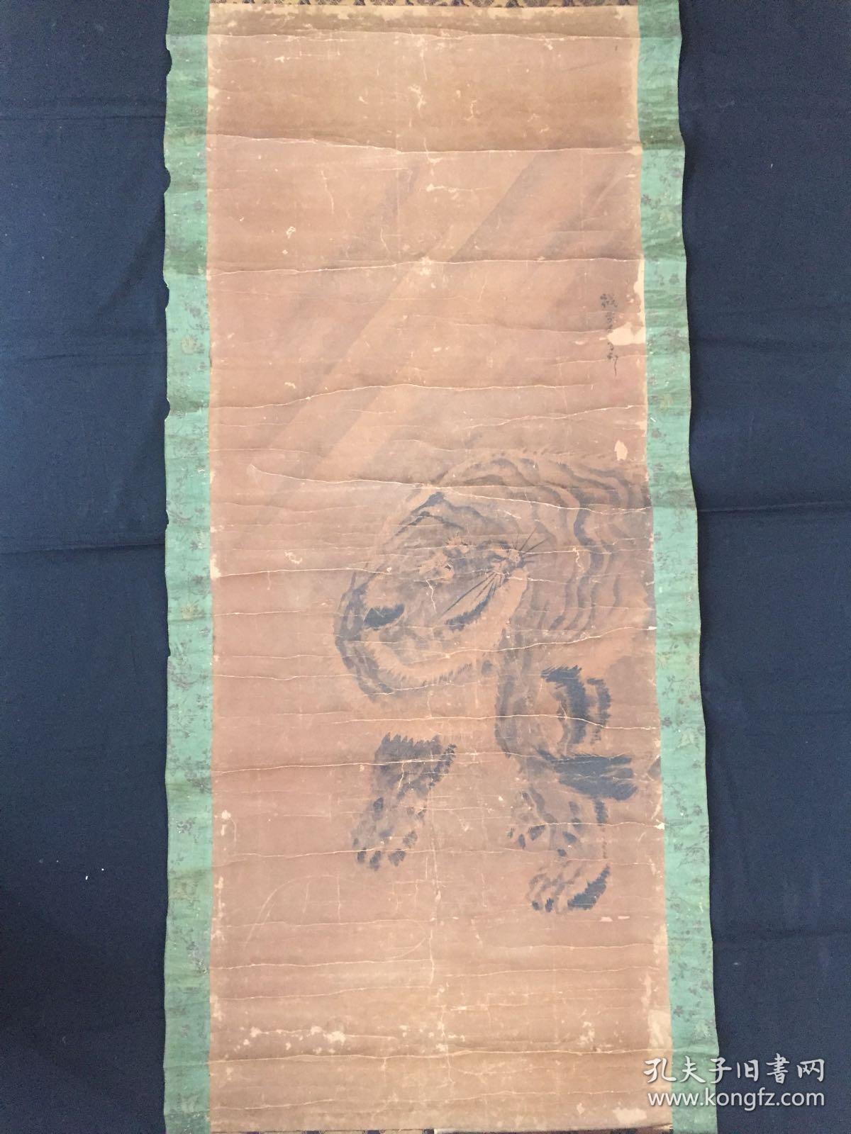 出现过一位师承(沈南苹)的后继之人,即日本宫廷画家(岸驹)(1749-1838)