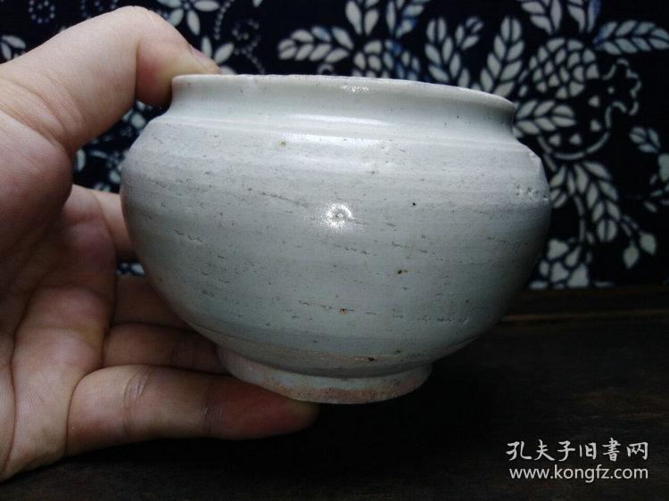 古代瓷器宋代影青釉水盂小罐
