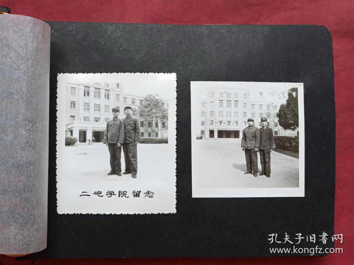 1983年空军二炮学院学员个人私藏照片一册共42页99张相关黑白老照片