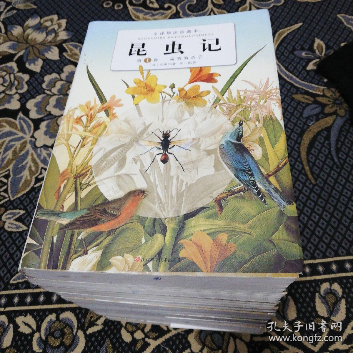 昆虫记 全译插图珍藏本 第一卷:高明的杀手