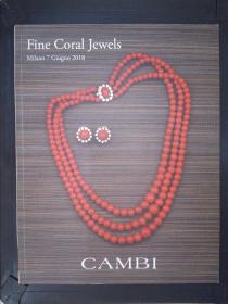 Cambi : Fine coral jewels 7 Giugno 2018（详见图）