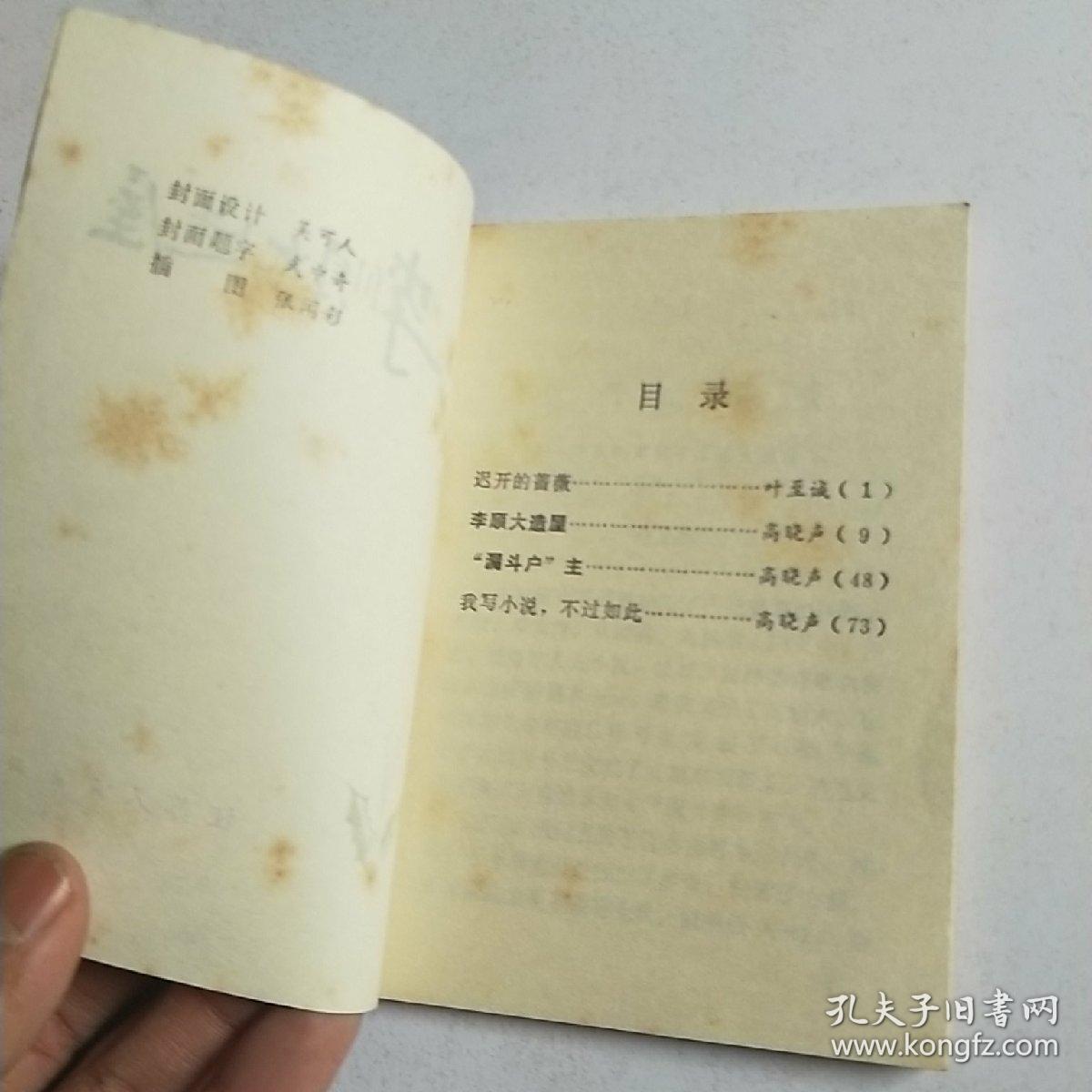 李顺大造屋钟山文艺小丛书