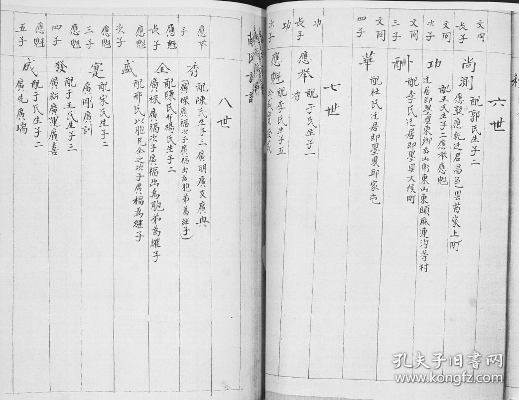 品相描述:九五品                      苗氏族谱 山东即墨鳌山卫 勲