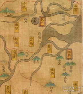 明朝1547年全国分省地图(共18幅)珍贵,北直隶地图,南直隶地图,山东图片