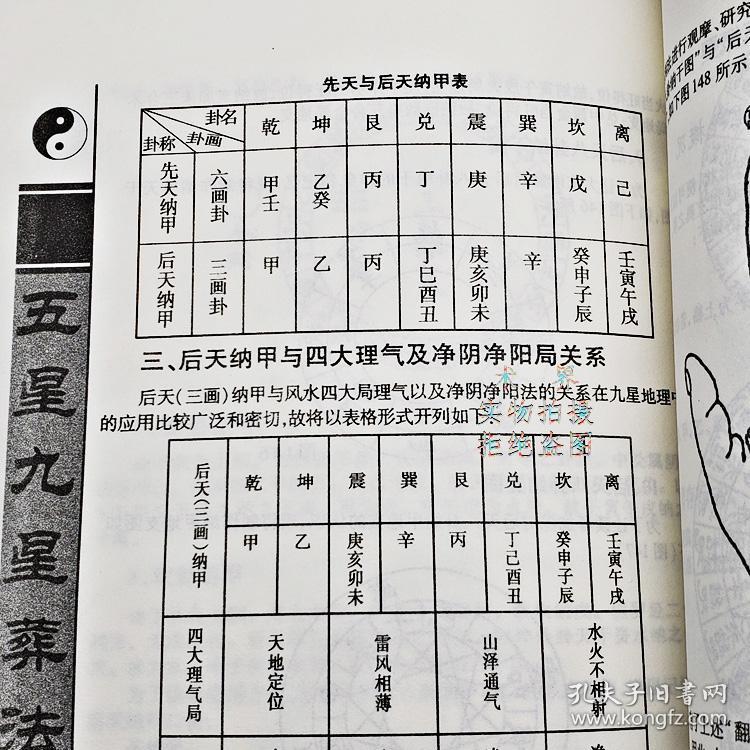 五星九星葬法曾子南著看坟地墓穴地理宜忌葬经风水入门古书籍图解民间