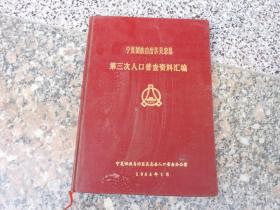 宁夏回族自治区吴忠县三次人口普查机器汇总资