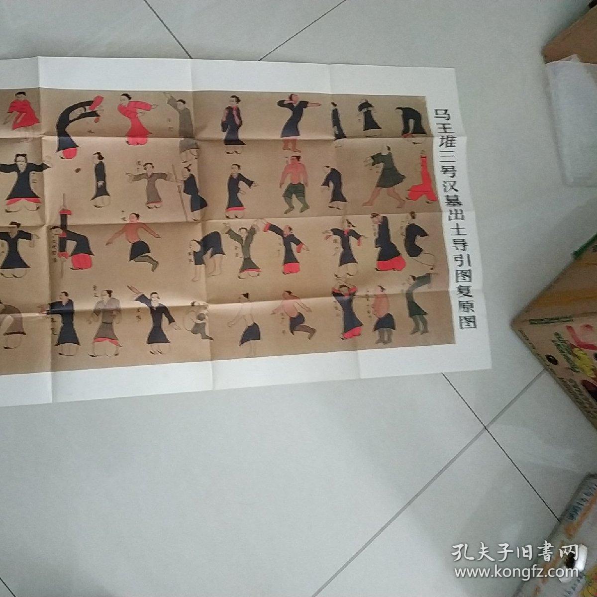 马王堆三号汉墓出土导引图复原图